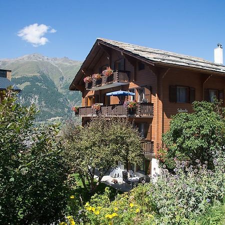 Chalet Soldanella Grächen Exterior foto